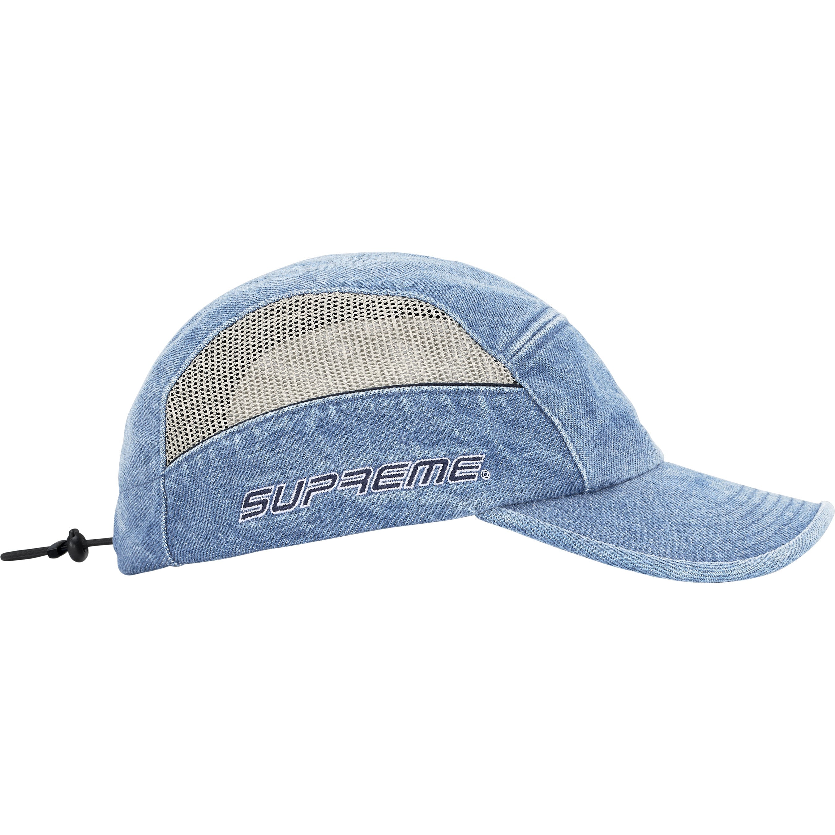 Side Mesh Piping Camp Cap view 10